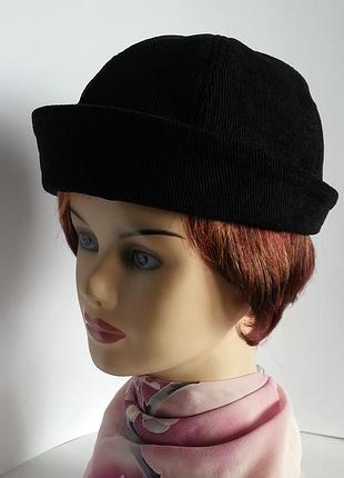 Жіночий берет, головний убір, папайка, капелюх. варіант 4.