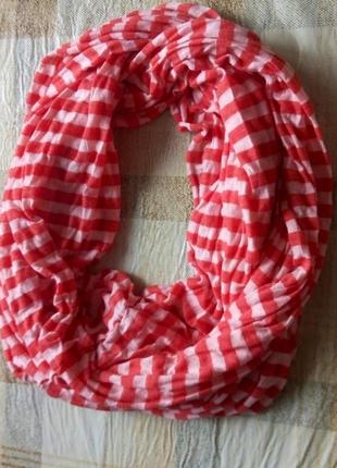 Красивенный шарф снуд хомут платок палантин2 фото
