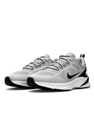 💎чоловічі кросівки nike air zoom light grey black