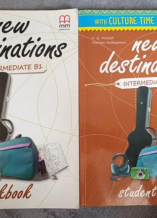 Student's book+work book new destinations b1