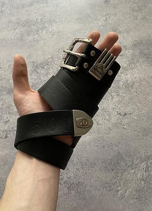 Шкіряний ремінь levi’s 501 vintage