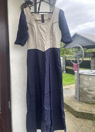 Плаття льон натуральний