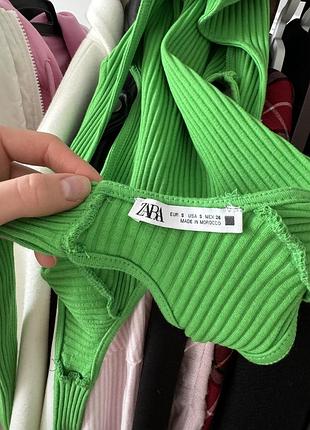 Майка з відкритою спиною zara топ6 фото