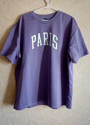 Футболка спорт paris shein