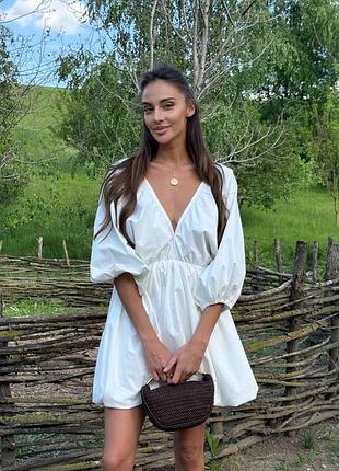 Платье облачко хлопок платье хлопок