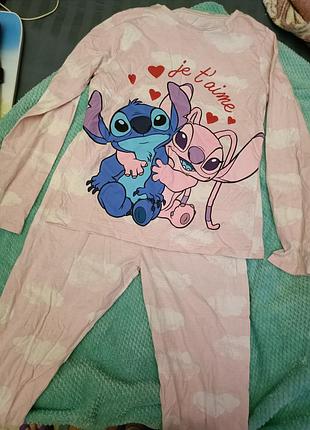 Пижамка стич и ангел