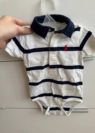 Polo ralph lauren, боді для малюків, р-р 70, 6 місяців