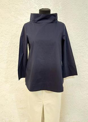 Бутікова блуза  the hackbarths стильний блузон італія елегантна блуза діловий гарний стиль