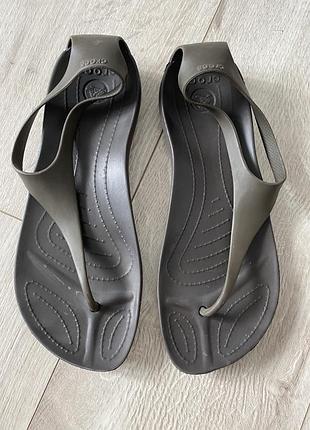 Crocs sexi flip, размер w8