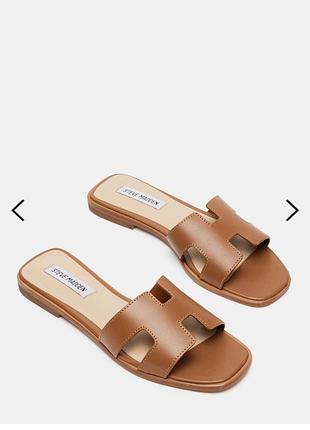 Шльопанці шкіряні жіночі steve madden