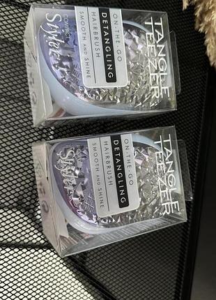 Щітка для волосся tangle teezer compact styler smooth and shine (різнобарвні)