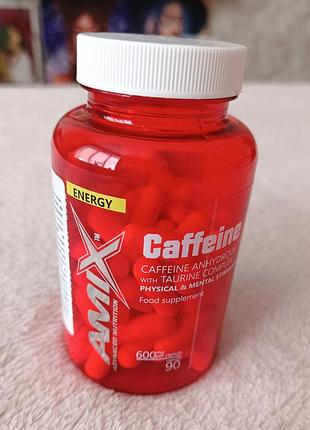 Диетическая добавка amix caffeine taurine 600 mg