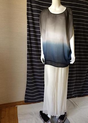 Свободная шифоновая туника mint velvet