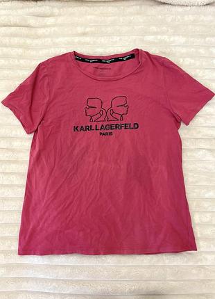 Яскрава футболка karl lagerfeld
