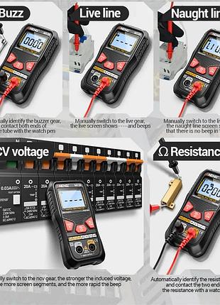 Мультиметр aneng m126 6000 измерений 7