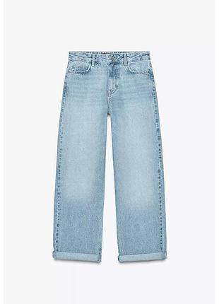 Джинси zara середня посадка