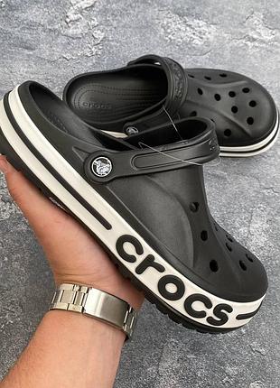 Шлепанцы crocs bayaband black
