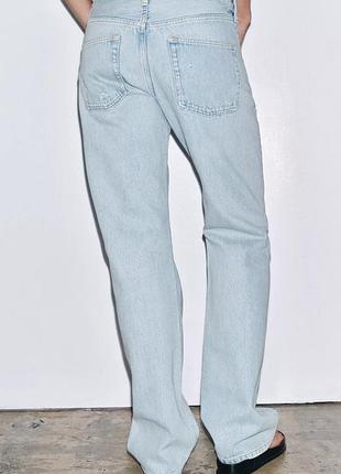 Джинси з потертостями zara3 фото