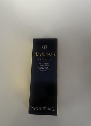 База під макіяж cle de peau beaute voile creme correcteur spf 25