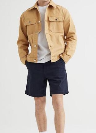 Мужские натуральные шорты h&m