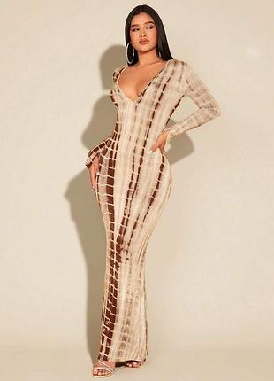Плаття довге в підлогу shein