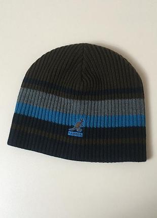 Kangol винтажная акриловая шапка бини в рубчик