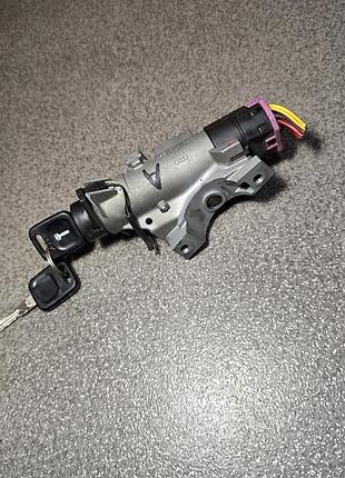 Замок зажигания volkswagen golf 4, bora, passat 5, skoda octavia tour, seat, audi a3, a4 b5 (4d0905851a)