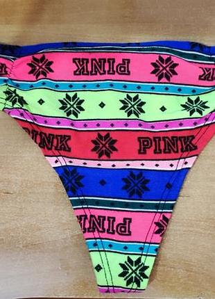 Трусики стринги от victorias secret pink