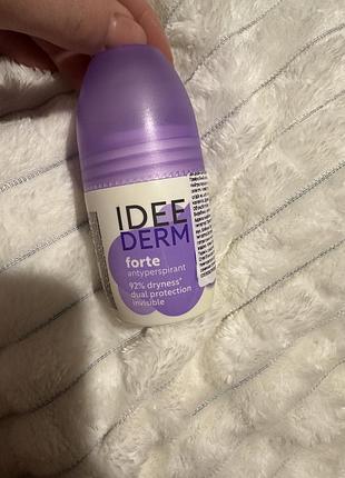 Кульковий антиперспірант ideepharm idee derm forte antyperspirant 72h