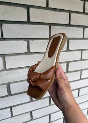 Шкіряні шльопанці розпродаж розмір 36