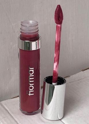 Flormar dewy lip glaze блеск для губ тон оттенок 16 cherry blossom бордовый 4.5 мл