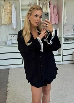 Нежный льняной костюм 🥰 6 цветов