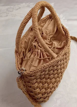 Сумка из рафии