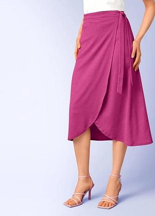 Esmara юбка с запахом длины миди s 36/38 euro