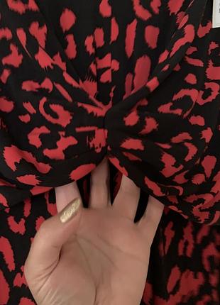 Сукня в лео принт 3