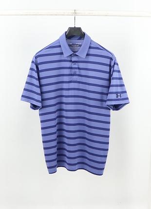 Чоловіча polo футболка under armour blue