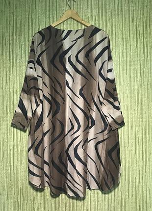 Летнее хлопковое платье мешок 6