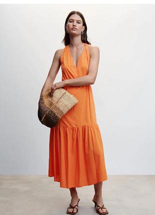 Яскрава сукня mango