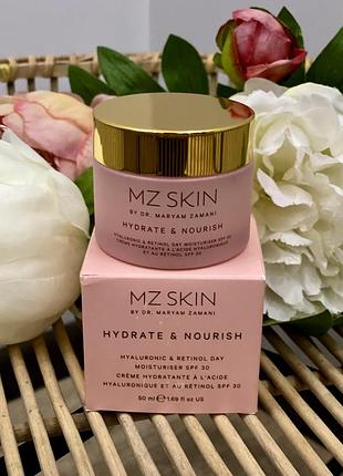 Mz skin денний зволожувальний крем із ретинолом для обличчя