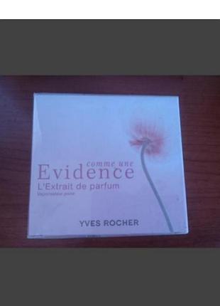Папумы evidence, yves rocher. отключите, новое в слюде. 30 ml.
