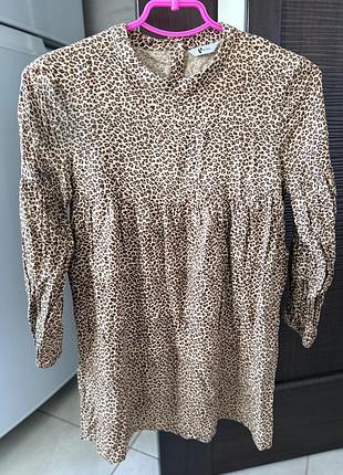 Дитяча сукня в леопардовий принт