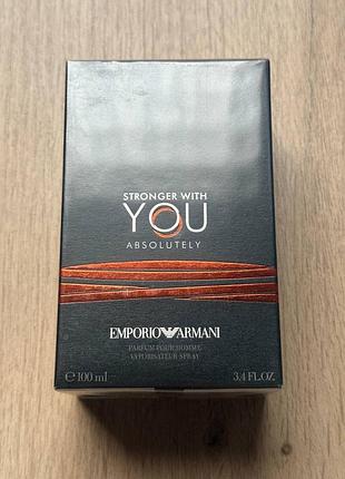 Emporio giorgio armani emporio armani stronger with you absolutely 100 ml оригинал