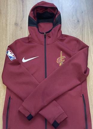 Кофта чоловіча nike nba therma flex showtime cleveland cavaliers hoodie