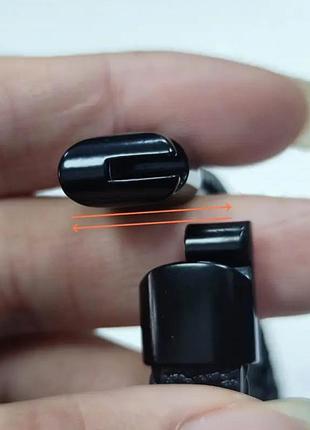 🔺💪🖤 мужской браслет-амулет эко-кожа и натуральный камень тигровый глаз