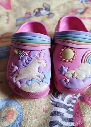 Крокси для дівчинки next