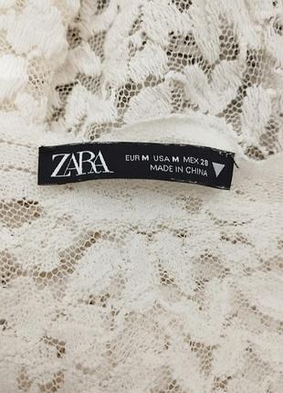 21. zara, кружевное боди размер м9 фото