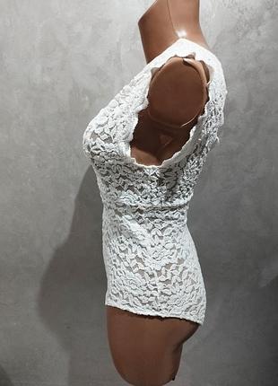 21. zara, кружевное боди размер м5 фото