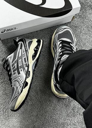 👕 asics gel-kayano 14 silver black 3