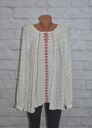 Блуза свободного кроя с вышивкой "m&amp;s collection"