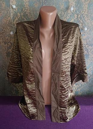 Красива блуза накидка р. s/m блузка кардиган